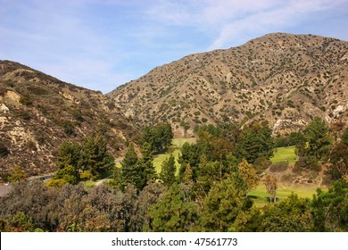 Mountains Of Southern California Around The City Of Los Angeles