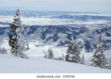 Mountains In Steamboat Springs, Colorado, Usa