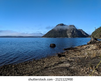 Mountains surrounding Lake Macintosh on the West Coast of Tasmania