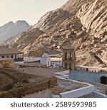 Mountains surrounding St. Catherine