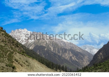 Mountains in Swat Vally Pakistan.Most Beautiful Place Stock photo © 