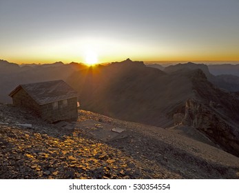 Mountains at Switzerland on the Bearentrek a walking trial. - Shutterstock ID 530354554