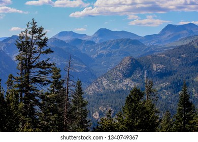 Mountains and trees