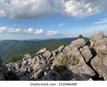 ￼Shenandoah Mountains With Trees In The Distance