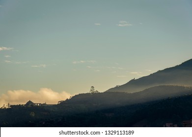 Mountains Of The Aburrá Valley In Medellín Colombia