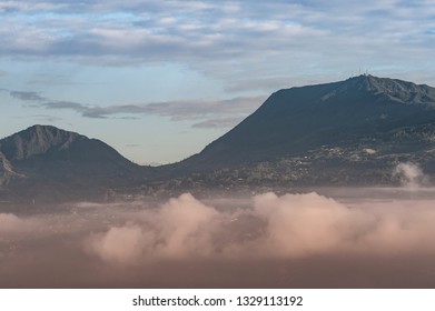 Mountains Of The Aburrá Valley In Medellín Colombia