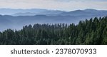 Mountains in Willamette National Forest in Oakridge, Oregon