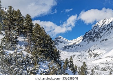 Mountains Winter In High Tatras. High Tatry. Slovakia. Vysoke Tatry.