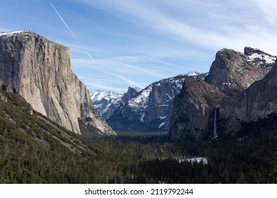 Mountains In Yosemite National Park, CA