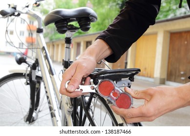 Mounting A Bicycle Rear Light