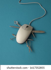 Mouse Changed Into A Swiss Army Knife