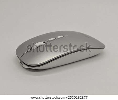 Mouse | Computer Mouse | Silver Color Computer Mouse | Input Devise