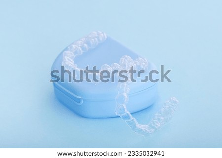 Mouthpiece used in dental medicine