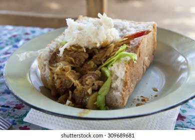 Mouthwatering Bunny Chow On A Plate