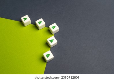 Move forward and transform reality to better. Leadership and direction setting. Open up new horizons. Inspire others by your example. Lead the team. Cooperation and teamwork. Make initiative.