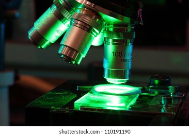 Movement Of Microparticles By Laser In Lab