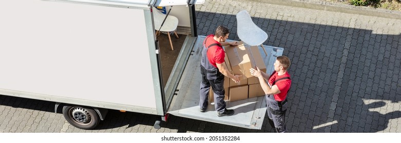 Movers With Van Or Truck. Moving And Delivery