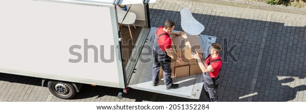 Movers With Van Or\
Truck. Moving And\
Delivery