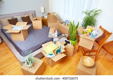 Moving Boxes New House Stock Photo 400726075 | Shutterstock