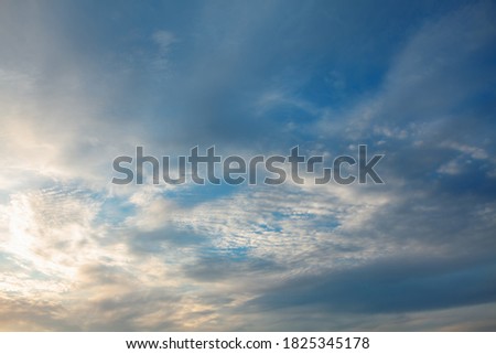Similar – Image, Stock Photo Evening atmosphere at churned up lava rock coast in Lanzarote