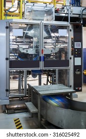 moving conveyor in a modern factory - Shutterstock ID 316025492