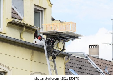 Moving Into An Old Building With A Furniture Lift