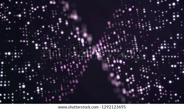 Moving Particle Animation Background Flowing Light Stock Photo Moving Particle Animation Background Flowing Light Stock Photo