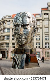 The Moving Statue Of Franz Kafka By Czech Artist David Cerny