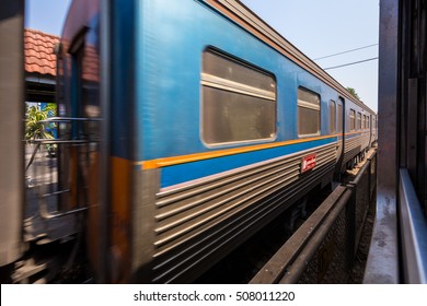 moving train