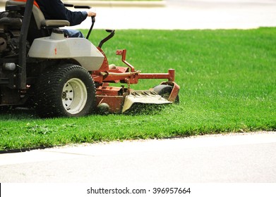 Mowing The Lawn