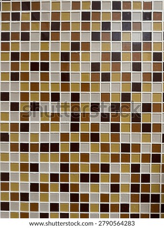 Mozaic texture tiles small pattern interior