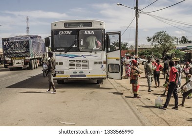 Mozambique, Sofala, Muxungue - March 09, 2019 After The Conflicts Between Renamo And The Army Life Goes Normal 