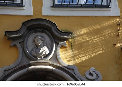 Mozart Birthplace House In Salzburg, Austria