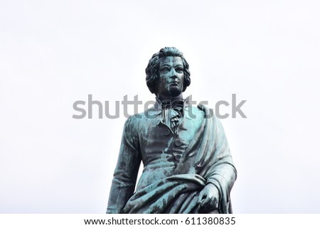 Mozart statue