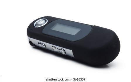 Mp3 Player On White Background