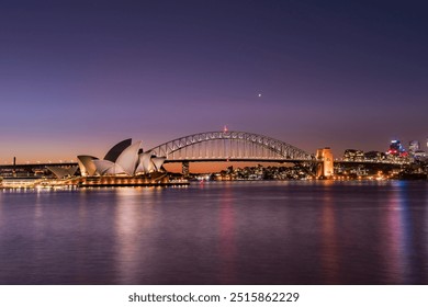 mpressive view of the Sydney Harbour Bridge and the iconic Sydney Opera House, symbols of Australia’s architectural and cultural beauty.” - Powered by Shutterstock