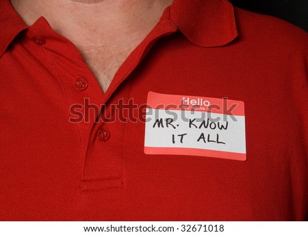 Mr Know It All