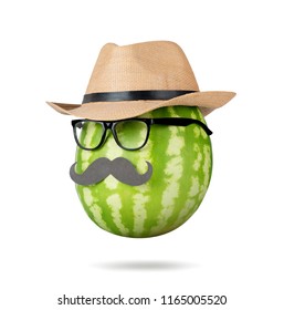 watermelon cowboy hat