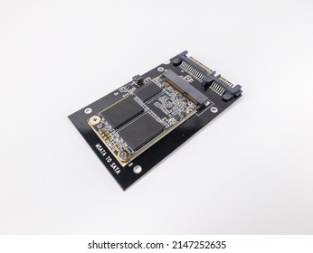 Msata Converter To Use The Normal Sata Slot, Can Be Used As An SSD As A Device To Connect To Pc And Laptop Computers, Increase The Speed Than The Old HDD, Make The Work Better.