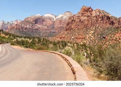 Mt Carmel Scenic Hwy And Zion National Park