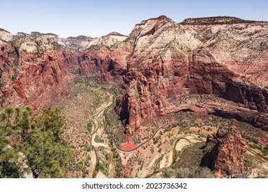 Mt Carmel Scenic Hwy And Zion National Park