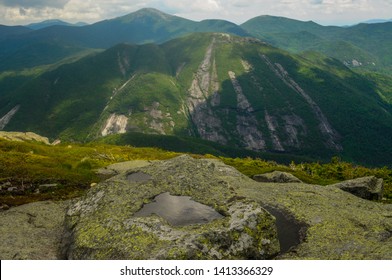 Mt Colden as seen from the summit of Algonquin Mt in the High Peaks Wilderness Area in the Adirondack Forest Preserve in New York State