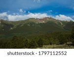 Mt Elbert on the eastern slope, Colorado