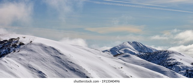 Mt Feathertop In The Great Dividing Range