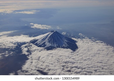 Mt. Fuji Aerial Photography, Japan