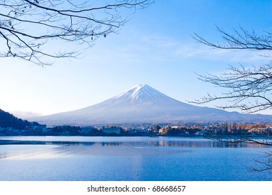 Mt Fuji And Autumn In Japan