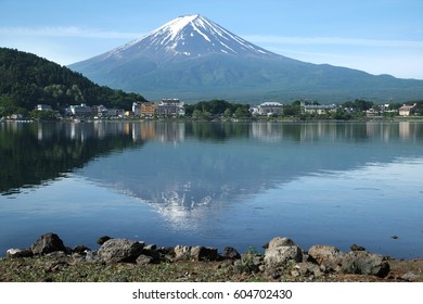 Mt. Fuji And Lake Kawaguchi 