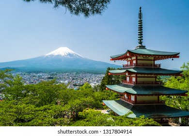 Mt Fuji In Summer