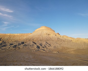 Mt. Garfield In The Setting Sunlight