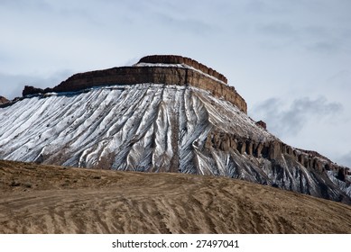 Mt. Garfield With Snow